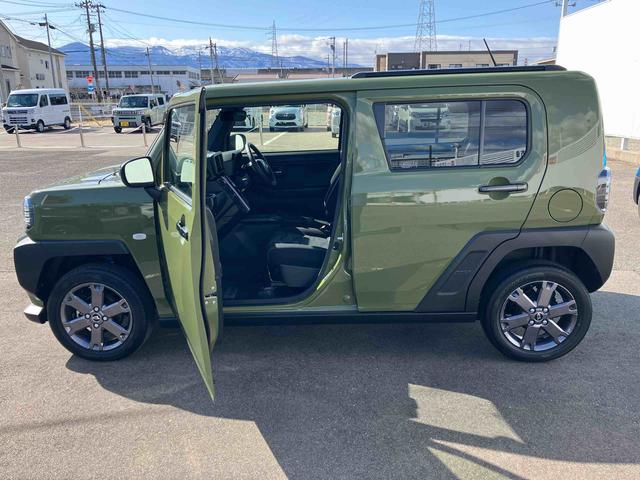 タフトＧターボ　ダーククロムベンチャー４ＷＤ　ＣＶＴ　６６０ｃｃ　クルーズコントロール　スカイフィールトップ　衝突被害軽減ブレーキ　横滑り防止装置　ＡＢＳ　アイドリングストップ　プッシュボタンスタート　前席シートヒーター（福島県）の中古車