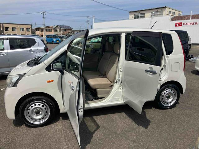 ムーヴL SA 車検整備付4WD CVT 660cc 衝突被害軽減ブレーキ 横滑り防止装置 ABS 運転席・助手席エアバッグ アイドリングストップ マニュアルエアコン ベンチシート 車検整備付 ワンオーナー車(福島県)の中古車