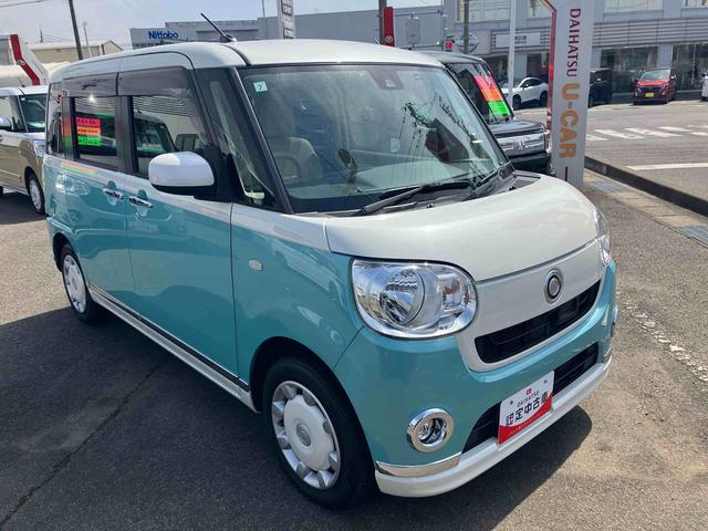 ムーヴキャンバスＸリミテッドメイクアップ　ＳＡII　車検整備付４ＷＤ　ＣＶＴ　６６０ｃｃ　ナビ　ＥＴＣ車載器　両側電動スライドドア　衝突被害軽減ブレーキ　横滑り防止装置　ＡＢＳ　アイドリングストップ　プッシュボタンスタート　車検整備付　ワンオーナー車（福島県）の中古車