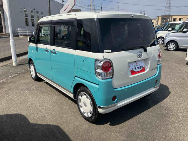 ムーヴキャンバスＸリミテッドメイクアップ　ＳＡII　車検整備付４ＷＤ　ＣＶＴ　６６０ｃｃ　ナビ　ＥＴＣ車載器　両側電動スライドドア　衝突被害軽減ブレーキ　横滑り防止装置　ＡＢＳ　アイドリングストップ　プッシュボタンスタート　車検整備付　ワンオーナー車（福島県）の中古車