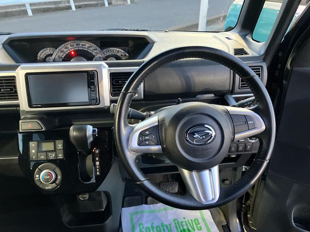 ウェイクＧターボＳＡII４ＷＤ　ＣＶＴ　６６０ｃｃ　衝突被害軽減ブレーキ　横滑り防止装置　ＡＢＳ　アイドリングストップ　プッシュボタンスタート　ナビ　バックモニター　オートエアコン　ＥＴＣ車載器　両側電動スライドドア（福島県）の中古車