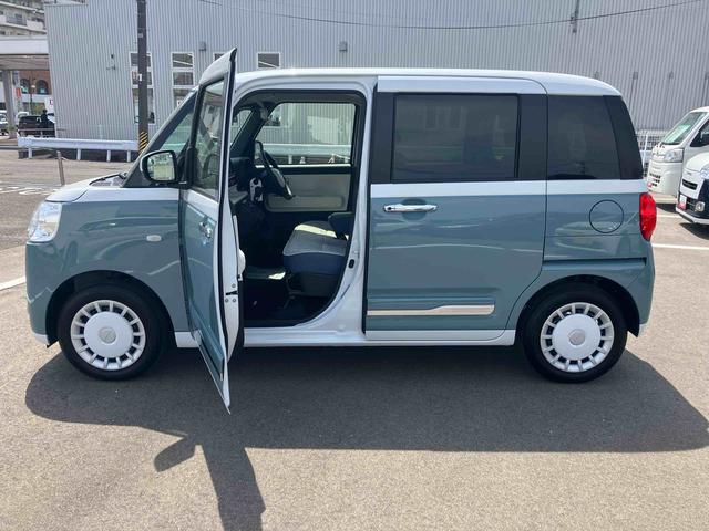 ムーヴキャンバスストライプスＧ２ＷＤ　ＣＶＴ　６６０ｃｃ　衝突被害軽減ブレーキ　横滑り防止装置　ＡＢＳ　サイドエアバッグ　ベンチシート　アイドリングストップ　プッシュボタンスタート　両側電動スライドドア　前席シートヒーター（福島県）の中古車