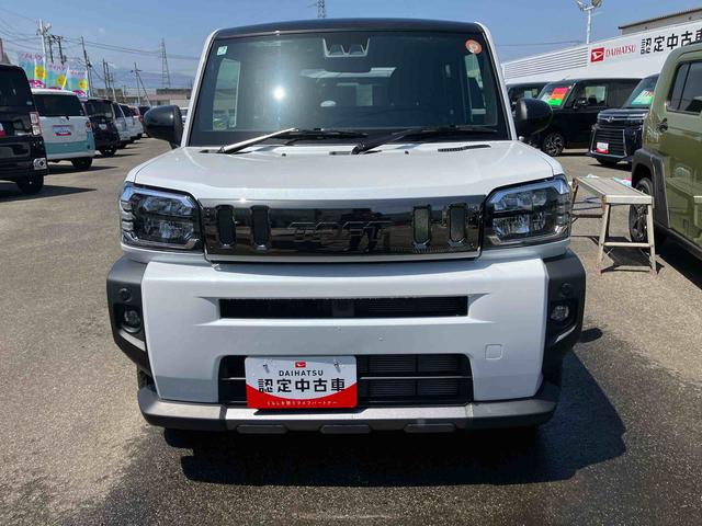 タフトＧ　ダーククロムベンチャー２ＷＤ　ＣＶＴ　６６０ｃｃ　ディスプレイオーディオ付き　バックモニター　衝突被害軽減ブレーキ　横滑り防止装置　ＡＢＳ　サイドエアバッグ　アイドリングストップ　プッシュボタンスタート　シートヒーター（福島県）の中古車