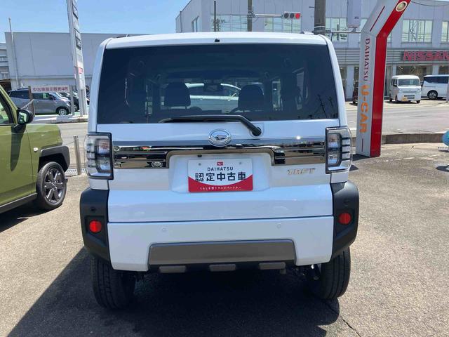 タフトＧ　ダーククロムベンチャー２ＷＤ　ＣＶＴ　６６０ｃｃ　ディスプレイオーディオ付き　バックモニター　衝突被害軽減ブレーキ　横滑り防止装置　ＡＢＳ　サイドエアバッグ　アイドリングストップ　プッシュボタンスタート　シートヒーター（福島県）の中古車