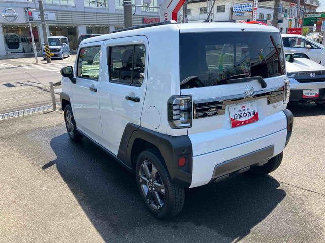 タフトＧ　ダーククロムベンチャー２ＷＤ　ＣＶＴ　６６０ｃｃ　ディスプレイオーディオ付き　バックモニター　衝突被害軽減ブレーキ　横滑り防止装置　ＡＢＳ　サイドエアバッグ　アイドリングストップ　プッシュボタンスタート　シートヒーター（福島県）の中古車