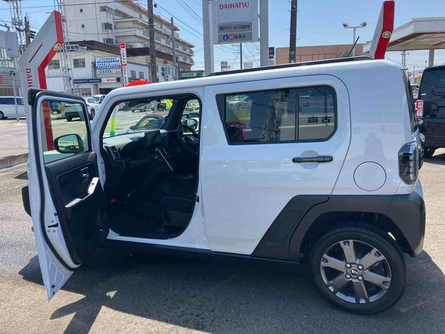 タフトＧ　ダーククロムベンチャー２ＷＤ　ＣＶＴ　６６０ｃｃ　ディスプレイオーディオ付き　バックモニター　衝突被害軽減ブレーキ　横滑り防止装置　ＡＢＳ　サイドエアバッグ　アイドリングストップ　プッシュボタンスタート　シートヒーター（福島県）の中古車