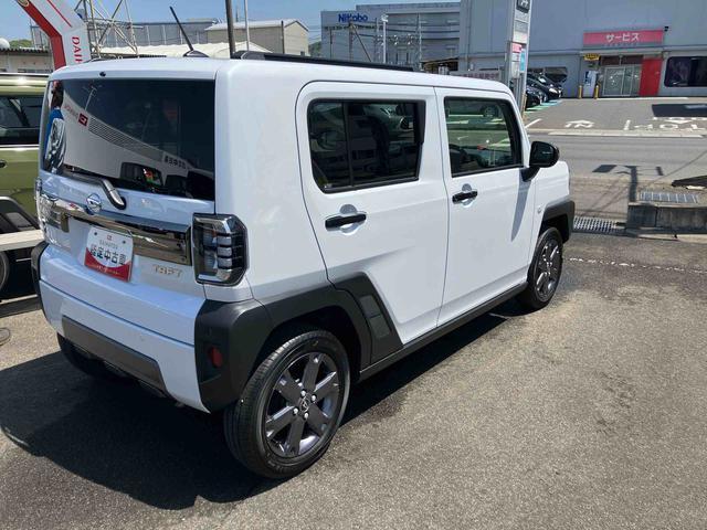 タフトＧ　ダーククロムベンチャー２ＷＤ　ＣＶＴ　６６０ｃｃ　ディスプレイオーディオ付き　バックモニター　衝突被害軽減ブレーキ　横滑り防止装置　ＡＢＳ　サイドエアバッグ　アイドリングストップ　プッシュボタンスタート　シートヒーター（福島県）の中古車