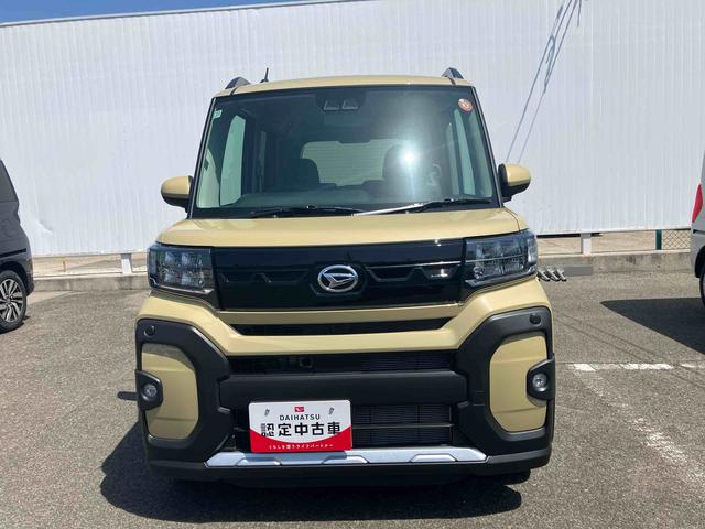 タントファンクロスターボターボ　２ＷＤ　スマートアシスト　ディスプレイオーディオ　バックモニター　両側電動スライドドア　シートヒーター　オートホールド機能　電動パーキングブレーキ　プッシュボタンスタート　フォグランプ（福島県）の中古車