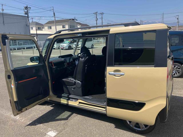 タントファンクロスターボターボ　２ＷＤ　スマートアシスト　ディスプレイオーディオ　バックモニター　両側電動スライドドア　シートヒーター　オートホールド機能　電動パーキングブレーキ　プッシュボタンスタート　フォグランプ（福島県）の中古車