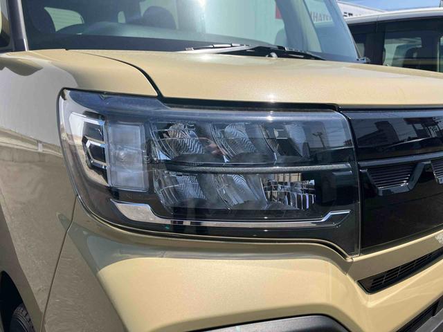 タントファンクロスターボターボ　２ＷＤ　スマートアシスト　ディスプレイオーディオ　バックモニター　両側電動スライドドア　シートヒーター　オートホールド機能　電動パーキングブレーキ　プッシュボタンスタート　フォグランプ（福島県）の中古車