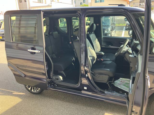 タントカスタムRSリミテッド4WD 660cc ターボ 衝突被害軽減ブレーキ 横滑り防止装置 ABS アイドリングストップ プッシュボタンスタート 両側電動スライドドア ディスプレイオーディオ バックモニター(福島県)の中古車