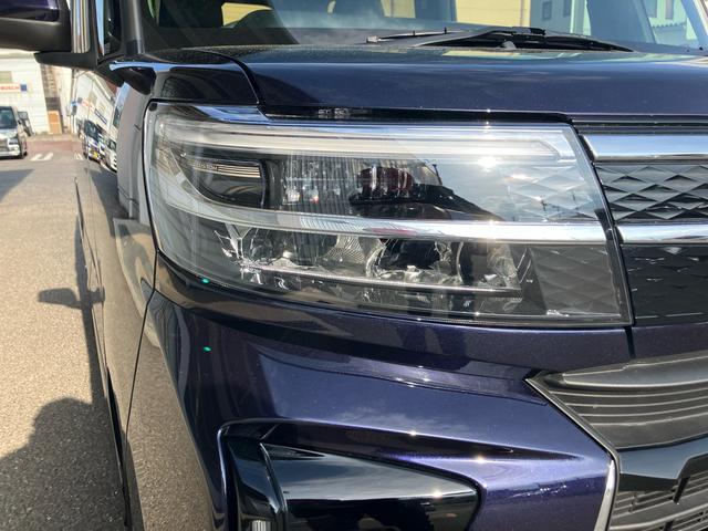 タントカスタムRSリミテッド4WD 660cc ターボ 衝突被害軽減ブレーキ 横滑り防止装置 ABS アイドリングストップ プッシュボタンスタート 両側電動スライドドア ディスプレイオーディオ バックモニター(福島県)の中古車