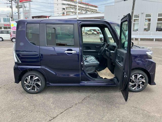 タントカスタムXリミテッド2WD 660cc CVT ETC車載器 衝突被害軽減ブレーキ 横滑り防止装置 ABS アイドリングストップ プッシュボタンスタート 両側電動スライドドア フォグランプ クルーズコントロール(福島県)の中古車