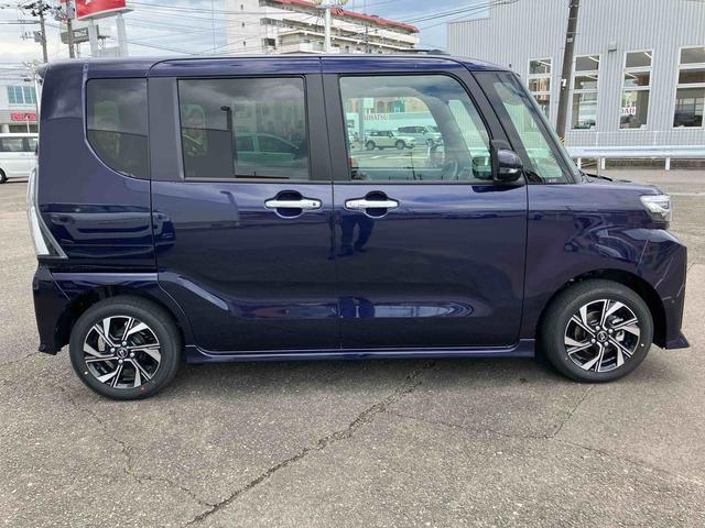 タントカスタムXリミテッド2WD 660cc CVT ETC車載器 衝突被害軽減ブレーキ 横滑り防止装置 ABS アイドリングストップ プッシュボタンスタート 両側電動スライドドア フォグランプ クルーズコントロール(福島県)の中古車