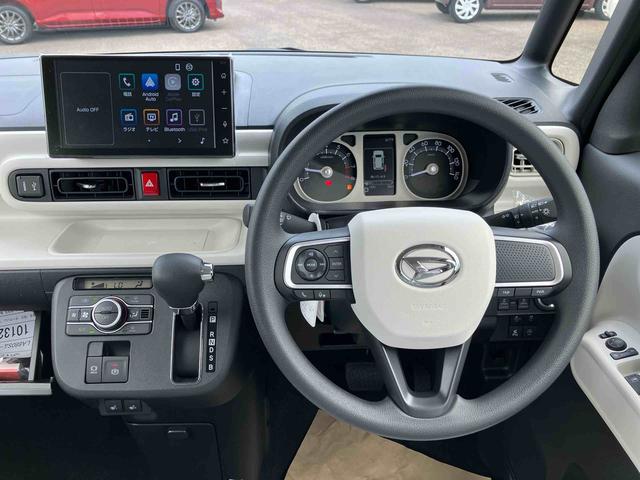 ムーヴキャンバスストライプスG4WD CVT ディスプレイオーディオ バックモニター 前席シートヒーター オートホールド機能 電動パーキングブレーキ プッシュボタンスタート 両側電動スライドドア アイドリングストップ(福島県)の中古車