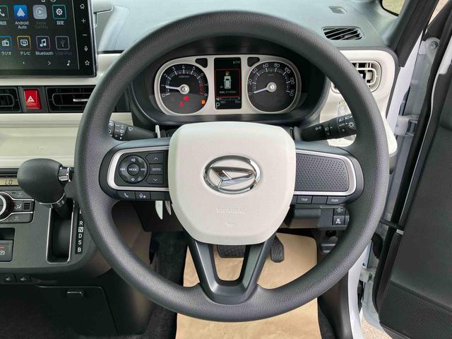ムーヴキャンバスストライプスG4WD CVT ディスプレイオーディオ バックモニター 前席シートヒーター オートホールド機能 電動パーキングブレーキ プッシュボタンスタート 両側電動スライドドア アイドリングストップ(福島県)の中古車