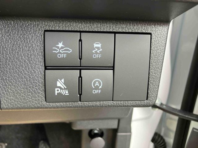 ムーヴキャンバスストライプスG2WD 660cc CVT スマートアシスト 前席シートヒーター オートホールド機能 電動パーキングブレーキ プッシュボタンスタート 両側電動スライドドア アイドリングストップ フォグランプ(福島県)の中古車