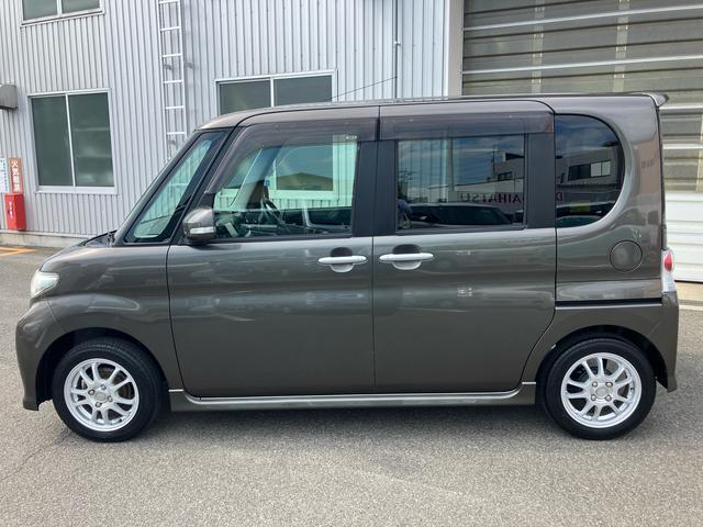 タントカスタムX2WD CVT 660cc 7インチナビ オートエアコン 片側電動スライドドア 電動格納ドアミラー キーフリー HIDヘッドライト パワーウインドウ パワーステアリング(福島県)の中古車