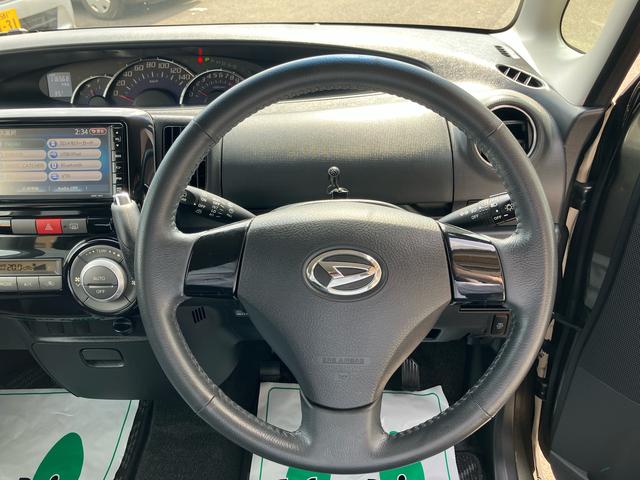 タントカスタムX2WD CVT 660cc 7インチナビ オートエアコン 片側電動スライドドア 電動格納ドアミラー キーフリー HIDヘッドライト パワーウインドウ パワーステアリング(福島県)の中古車
