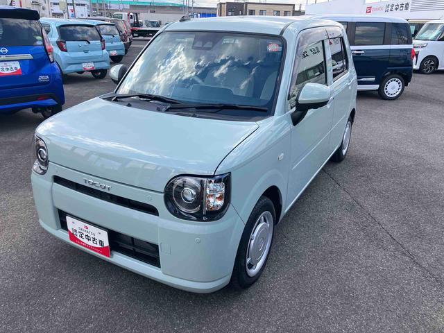 ミラトコットG リミテッド SAIII2WD CVT 660cc 7インチナビ パノラマモニター 前席シートヒーター 衝突被害軽減ブレーキ 横滑り防止機能 コーナーセンサー プッシュボタンスタート サイドエアバック オートライト(福島県)の中古車