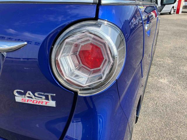 キャストスポーツＳＡII２ＷＤ　ＣＶＴ　６６０ｃｃ　ＣＤチューナー　衝突被害軽減ブレーキ　横滑り防止機能　運転席シートヒーター　オートライト　アイドリングストップ　プッシュボタンスタート　運転席・助手席エアバック（福島県）の中古車