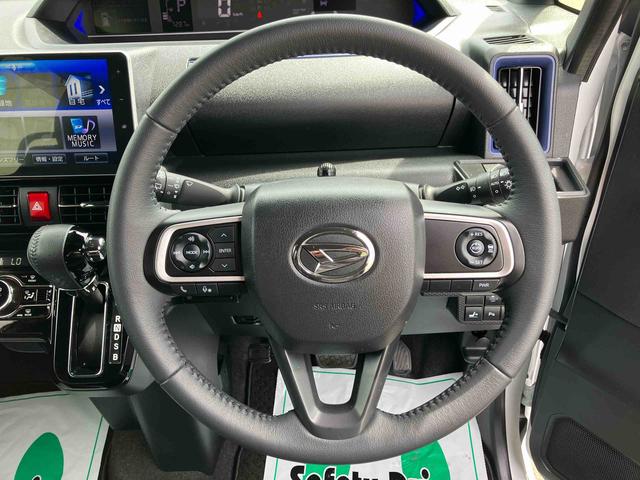 タントカスタムRSスタイルセレクション2WD CVT 660cc 9インチナビ バックカメラ ETC車載器 前席シートヒーター 両側電動スライドドア クルーズコントロール衝突被害軽減ブレーキ 横滑り防止機能 アイドリングストップ(福島県)の中古車