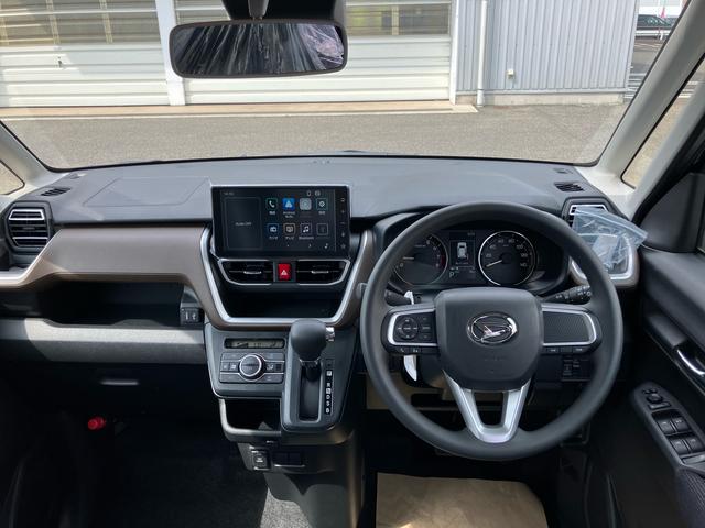 ムーヴG2WD CVT 660cc ディスプレイオーディオ バックカメラ 衝突被害軽減ブレーキ 横滑り防止機能 電動パーキングブレーキ 片側電動両側スライドドア アイドリングストップ プッシュボタンスタート(福島県)の中古車
