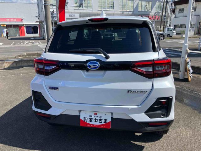 ロッキープレミアムＧ　ＨＥＶ９インチディスプレイオーディオ　パノラマモニター　ＬＥＤヘッドライト　運転席・助手席シートヒーター　電動パーキングブレーキ　衝突回避支援ブレーキ・誤発進制御機能　ＵＳＢチャージャー　ＨＤＭＩ（福島県）の中古車