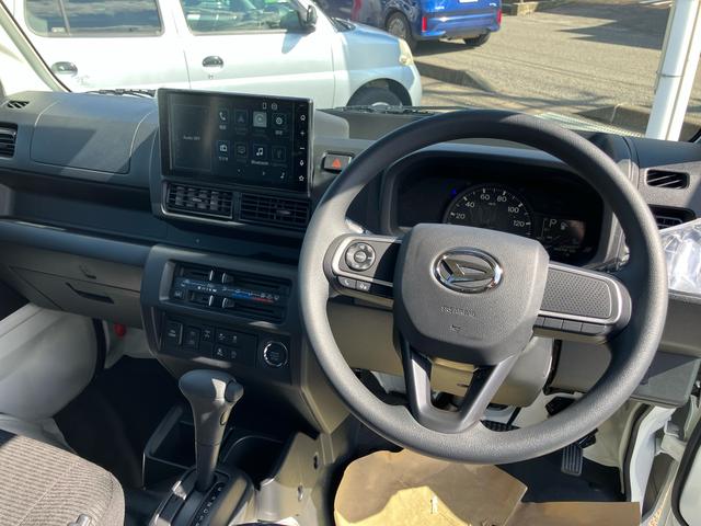 ハイゼットトラックジャンボエクストラ４ＷＤ　ＣＶＴ　６６０ＣＣ　未使用車　荷台作業灯　オーディオ付き　バックカメラ付き　オートライト　衝突被害軽減ブレーキ　　横滑り防止機能　コーナーセンサー　マニュアルエアコン　キーレス（福島県）の中古車
