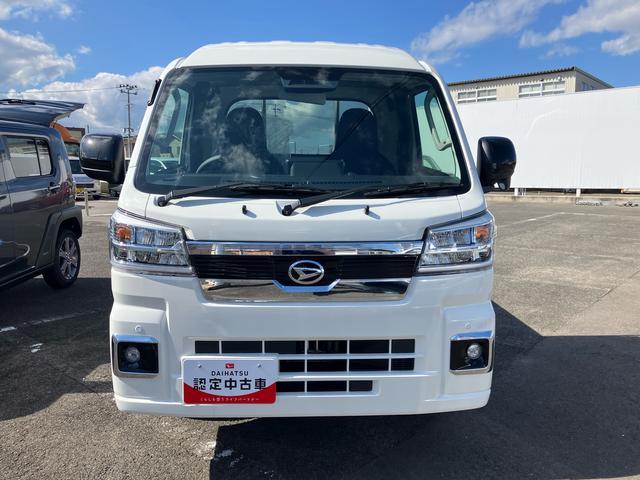 ハイゼットトラックジャンボエクストラ４ＷＤ　ＣＶＴ　６６０ＣＣ　未使用車　荷台作業灯　オーディオ付き　バックカメラ付き　オートライト　衝突被害軽減ブレーキ　　横滑り防止機能　コーナーセンサー　マニュアルエアコン　キーレス（福島県）の中古車