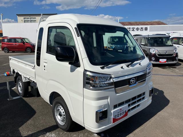 ハイゼットトラックジャンボエクストラ４ＷＤ　ＣＶＴ　６６０ＣＣ　未使用車　荷台作業灯　オーディオ付き　バックカメラ付き　オートライト　衝突被害軽減ブレーキ　　横滑り防止機能　コーナーセンサー　マニュアルエアコン　キーレス（福島県）の中古車