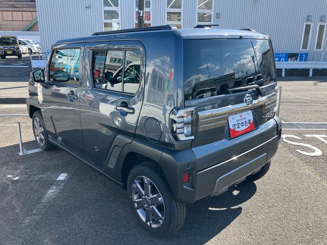 タフトＧターボ　ダーククロムベンチャー２ＷＤ　届出済未使用車　オーディオ付き　運転席・助手席シーヒーター　バックカメラ　ＬＥＤヘッドライト　オートライト　電動パーキングブレーキ　電動格納ミラー　衝突回避支援ブレーキシステム（福島県）の中古車