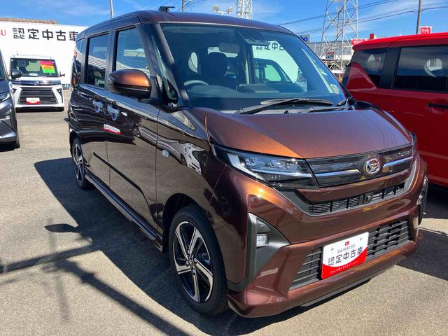 ムーヴ 中古車 ＲＳ２ＷＤ　ターボ車　届出済み未使用車　純正アルミホイール　パノラマモニター　両側スライドドア　クルーズコントロール　オートライト　ＬＥＤライト　電動パーキングブレーキ　運転席・助手席シートヒーター