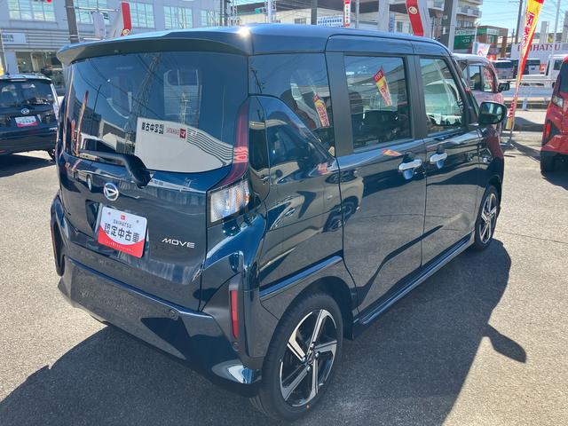 ムーヴ 中古車 ＲＳ２ＷＤ　ターボ車　届出済み未使用車　純正アルミホイール　パノラマモニター　両側スライドドア　ＬＥＤライト　運転席・助手席シートヒーター　電動パーキングブレーキ　オートライト　クルーズコントロール