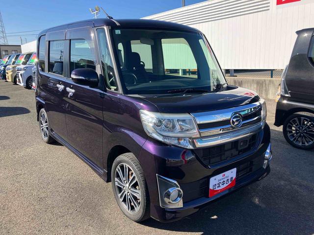 タント 中古車 カスタムＲＳ　ＳＡ２ＷＤ　ＣＶＴ　６６０ｃｃ　社外ナビ　バックカメラ　衝突被害軽減ブレーキ　横滑り防止機能　両側電動スライドドア　アイドリングストップ　ＬＥＤヘッドランプ　フォグランプ