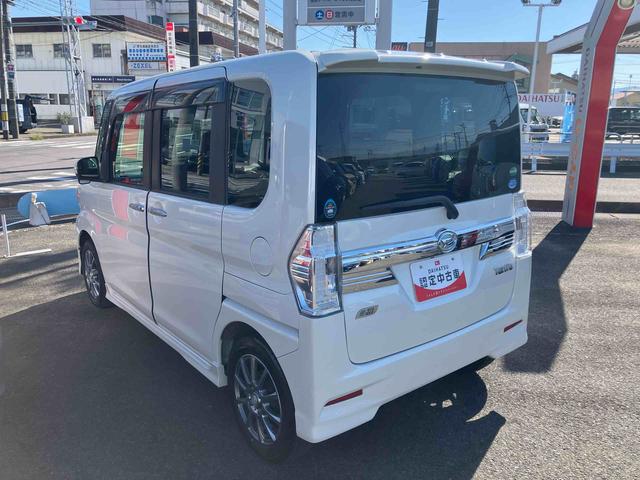 タントカスタムRS トップエディションSA2WD CVT 660cc 純正ナビ バックカメラ 衝突被害軽減ブレーキ 横滑り防止機能 両側電動スライドドア アイドリングストップ プッシュボタンスタート LEDヘッドランプ フォグランプ(福島県)の中古車