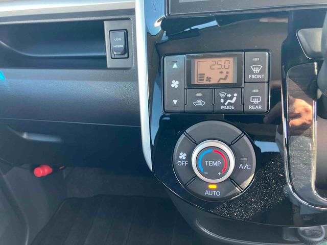 タントカスタムRS トップエディションSA2WD CVT 660cc 純正ナビ バックカメラ 衝突被害軽減ブレーキ 横滑り防止機能 両側電動スライドドア アイドリングストップ プッシュボタンスタート LEDヘッドランプ フォグランプ(福島県)の中古車