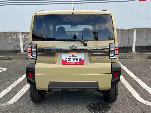 タフトＧターボ　ダーククロムベンチャー２ＷＤ　ＣＶＴ　６６０ｃｃ　クルーズコントロール　衝突被害軽減ブレーキ　横滑り防止装置　ＡＢＳ　アイドリングストップ　プッシュボタンスタート　スカイフィールトップ　前席シートヒーター（福島県）の中古車