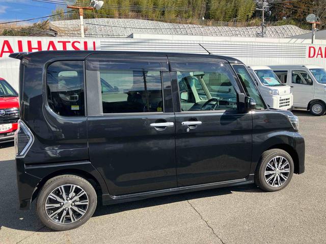 タントカスタムＸ　トップエディションＳＡII２ＷＤ　ＣＶＴ　社外ナビ　ＥＴＣ車載器　バックモニター　衝突被害軽減ブレーキ　横滑り防止装置　ＡＢＳ　アイドリングストップ　プッシュボタンスタート　両側スライドドア（左側電動）　オートエアコン（福島県）の中古車