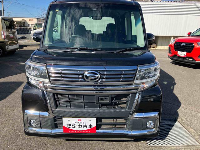 タントカスタムＸ　トップエディションＳＡII２ＷＤ　ＣＶＴ　社外ナビ　ＥＴＣ車載器　バックモニター　衝突被害軽減ブレーキ　横滑り防止装置　ＡＢＳ　アイドリングストップ　プッシュボタンスタート　両側スライドドア（左側電動）　オートエアコン（福島県）の中古車