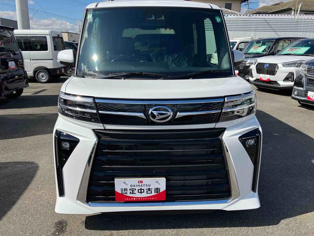 タントカスタムＲＳ２ＷＤ　ＣＶＴ　６６０ｃｃ　ターボ　両側電動スライドドア　衝突被害軽減ブレーキ　横滑り防止装置　ＡＢＳ　アイドリングストップ　プッシュボタンスタート　ベンチシート　前席シートヒーター（福島県）の中古車