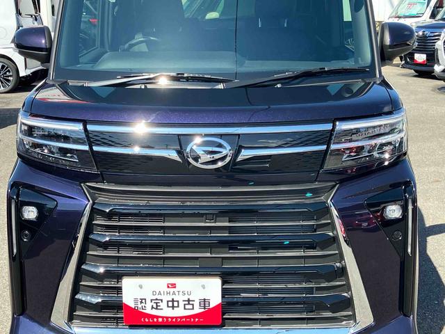 タントカスタムＸ２ＷＤ　ＣＶＴ　６６０ｃｃ　ステアリングスイッチ　衝突被害軽減ブレーキ　横滑り防止装置　ＡＢＳ　アイドリングストップ　プッシュボタンスタート　両側電動スライドドア　ベンチシート　シートバックテーブル（福島県）の中古車