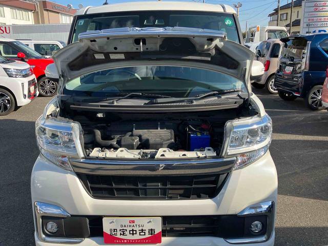 タントカスタムＸ　ＳＡIII２ＷＤ　ＣＶＴ　６６０ｃｃ　カーナビ　運転席シートヒーター　ベンチシート　衝突被害軽減ブレーキ　横滑り防止装置　ＡＢＳ　アイドリングストップ　プッシュボタンスタート　両側スライドドア（福島県）の中古車