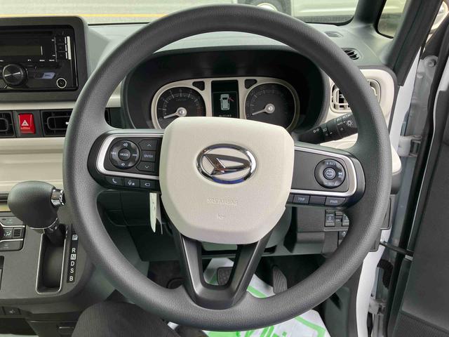 ムーヴキャンバスストライプスＧターボ２ＷＤ　ＣＶＴ　６６０ｃｃ　クルーズコントロール　衝突被害軽減ブレーキ　横滑り防止装置　ＡＢＳ　アイドリングストップ　プッシュボタンスタート　電動スライドドア　前席シートヒーター　ホットカップホルダー（福島県）の中古車