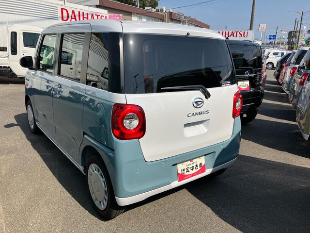 ムーヴキャンバスストライプスＸ２ＷＤ　ＣＶＴ　カーナビ　ドライブレコーダー　オートエアコン　ベンチシート　衝突被害軽減ブレーキ　横滑り防止装置　ＡＢＳ　アイドリングストップ　プッシュボタンスタート　両側電動スライドドア（福島県）の中古車