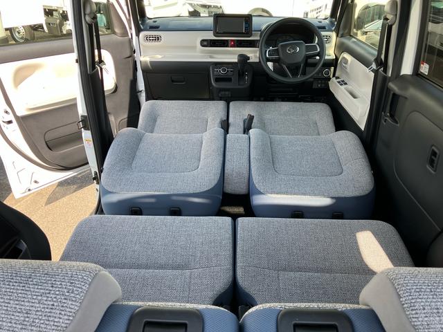 ムーヴキャンバスストライプスＸ２ＷＤ　ＣＶＴ　カーナビ　ドライブレコーダー　オートエアコン　ベンチシート　衝突被害軽減ブレーキ　横滑り防止装置　ＡＢＳ　アイドリングストップ　プッシュボタンスタート　両側電動スライドドア（福島県）の中古車
