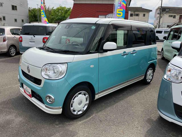 ムーヴキャンバスＧ　ＳＡIII２ＷＤ　ＣＶＴ　６６０ｃｃ　カーナビ　オートエアコン　衝突被害軽減ブレーキ　横滑り防止装置　ＡＢＳ　アイドリングストップ　プッシュボタンスタート　両側電動スライドドア　ベンチシート　オートライト（福島県）の中古車