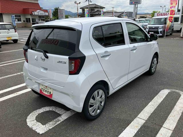 ミライースＸ　ＳＡIII２ＷＤ　ＣＶＴ　６６０ｃｃ　ＣＤオーディオ　衝突被害軽減ブレーキ　横滑り防止装置　ＡＢＳ　アイドリングストップ　マニュアルエアコン　パワーステアリング　電動格納ドアミラー　オートライト（福島県）の中古車