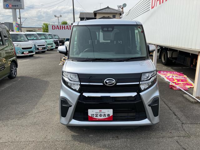 タントカスタムＸ２ＷＤ　ＣＶＴ　６６０ｃｃ　カーナビ　バックモニター　衝突被害軽減ブレーキ　横滑り防止装置　ＡＢＳ　運転席・助手席エアバッグ　アイドリングストップ　プッシュボタンスタート　両側電動スライドドア（福島県）の中古車