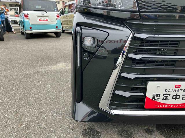 タントカスタムX2WD CVT 660cc 衝突被害軽減ブレーキ 横滑り防止装置 ABS アイドリングストップ プッシュボタンスタート 両側電動スライドドア 前席シートヒーター オートエアコン ベンチシート(福島県)の中古車